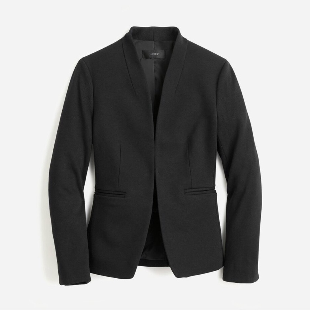 J.CREW Black going out blazer size 6